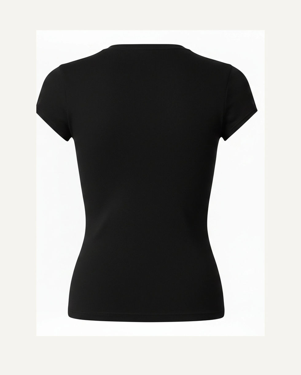Thumbnail: Merino Wool T-Shirt - Black
