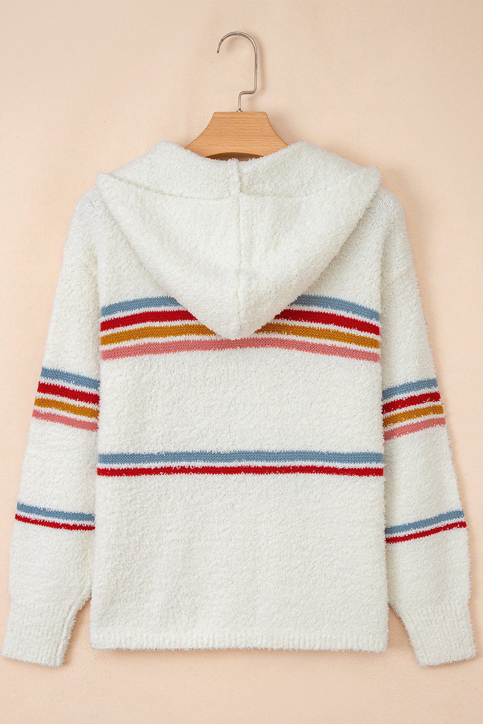Thumbnail: Lumikara accent Hooded Popcorn Sweater