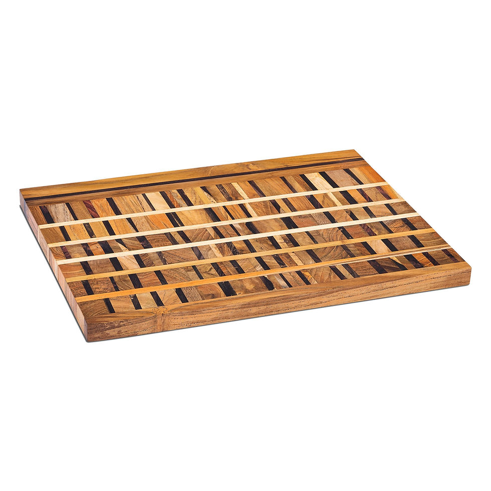 Thumbnail: Upcycled End Grain Cutting Board - Pattern B (2 Sizes Available)