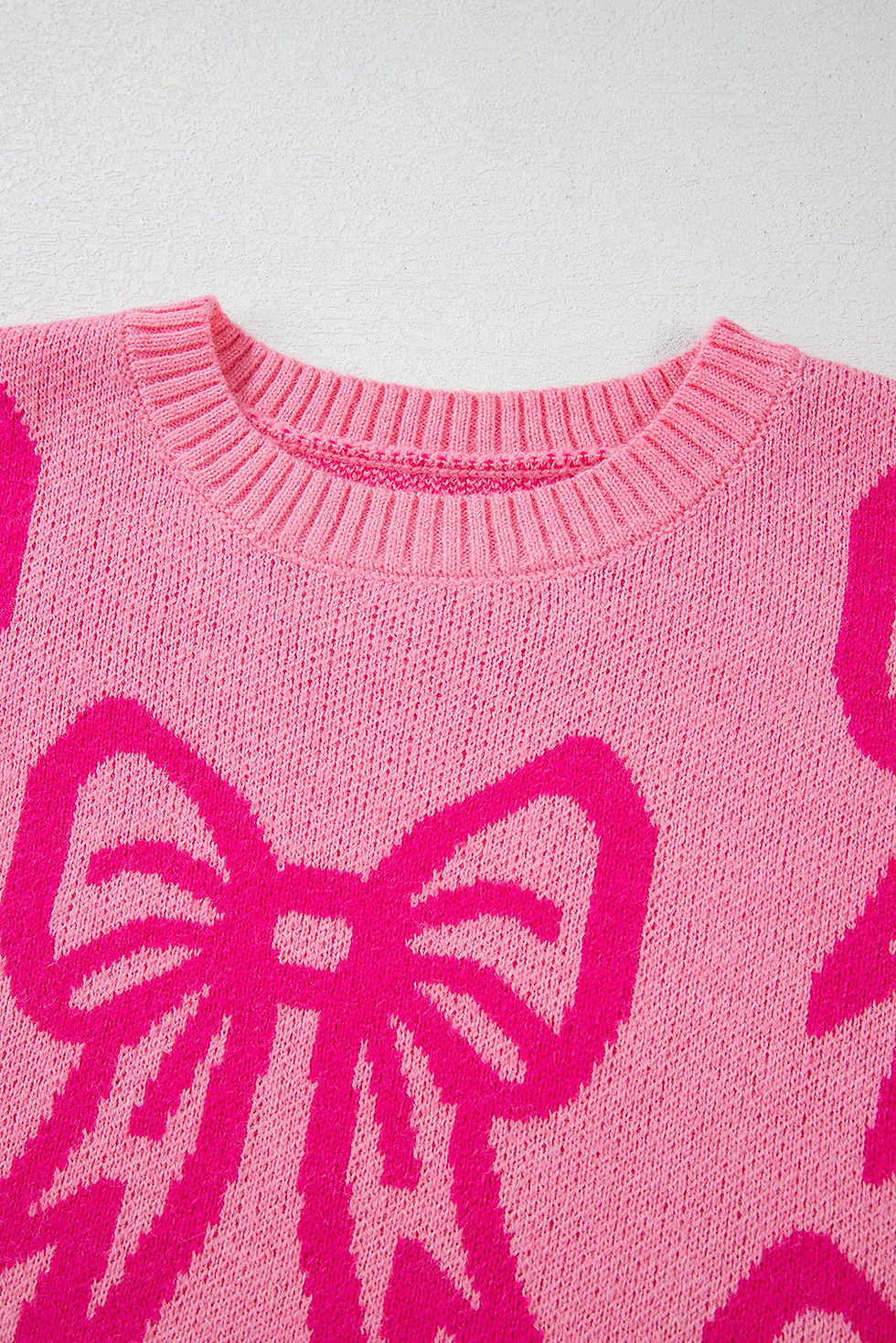 Thumbnail: Jaderae Drop Shoulder Loose Sweater