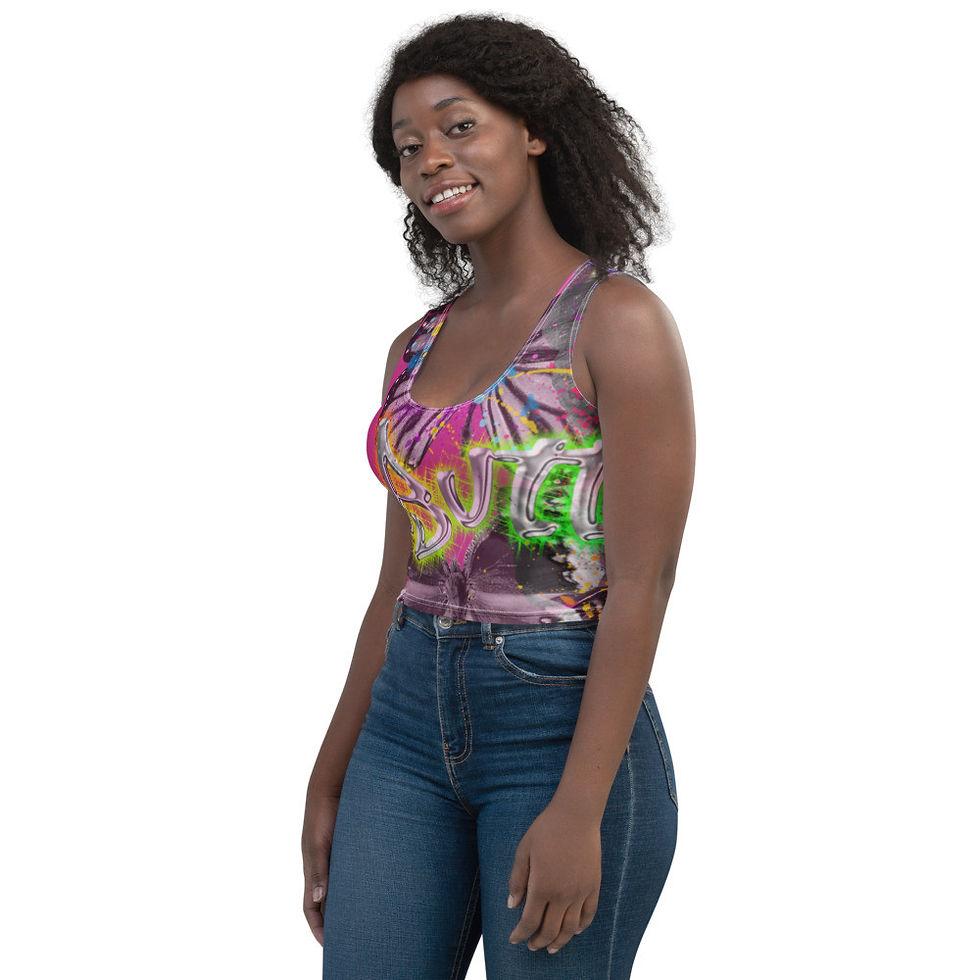 Thumbnail: Gianneli Butterfly Effect Crop Top