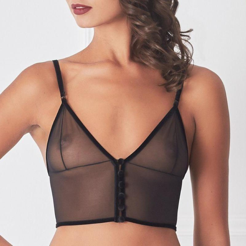 Thumbnail: Amoralle Sheer Mesh Lingerie Set
