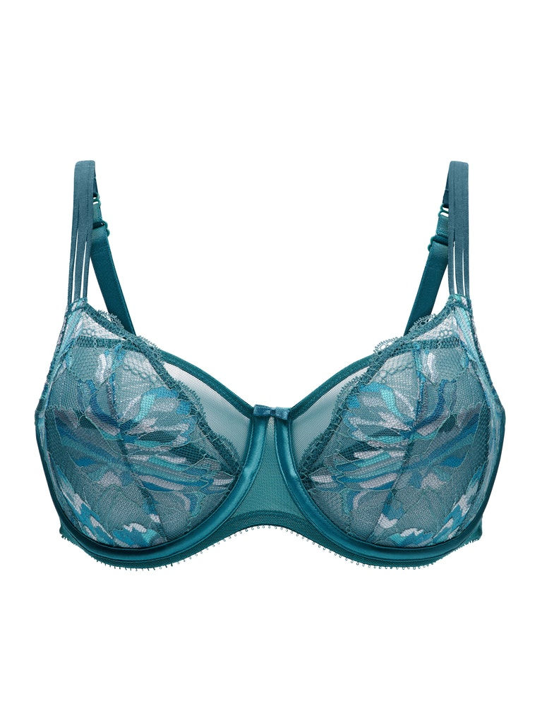 Thumbnail: Conturelle Bloomy Days Sheer Lace Wired Bra