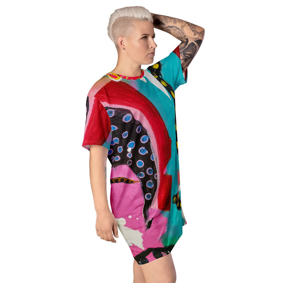 Thumbnail: Gianneli Colours T-shirt dress