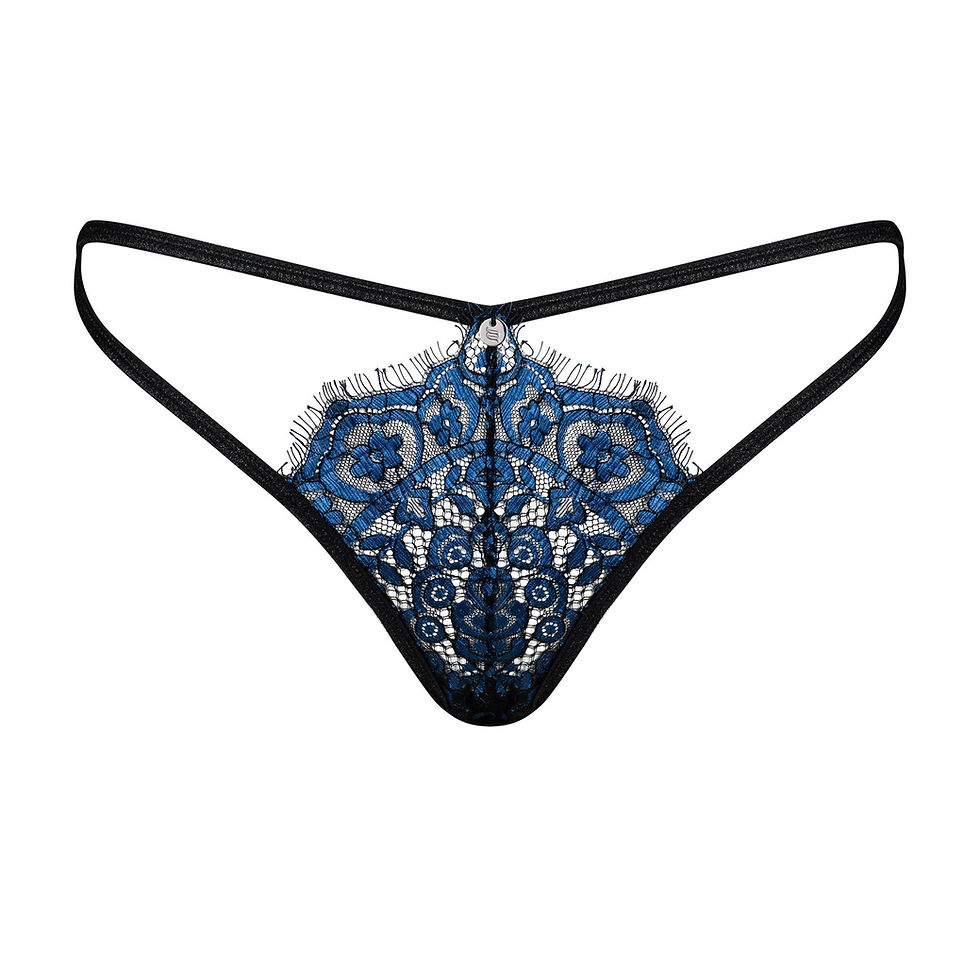 Thumbnail: Sexy Lace Thong Panty Obsessive Yassmyne