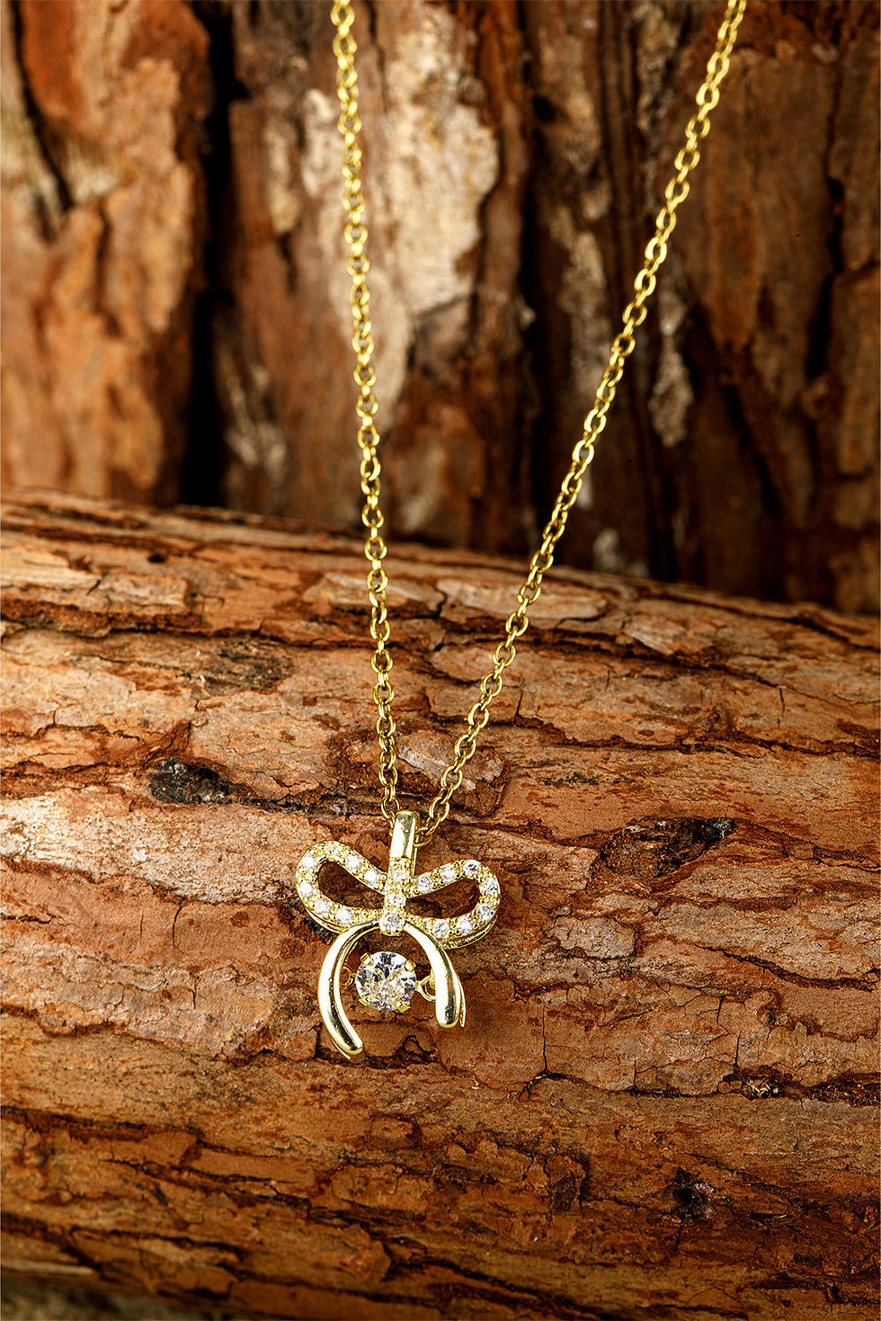 Thumbnail: Athena Pendant Plated alloy Necklace