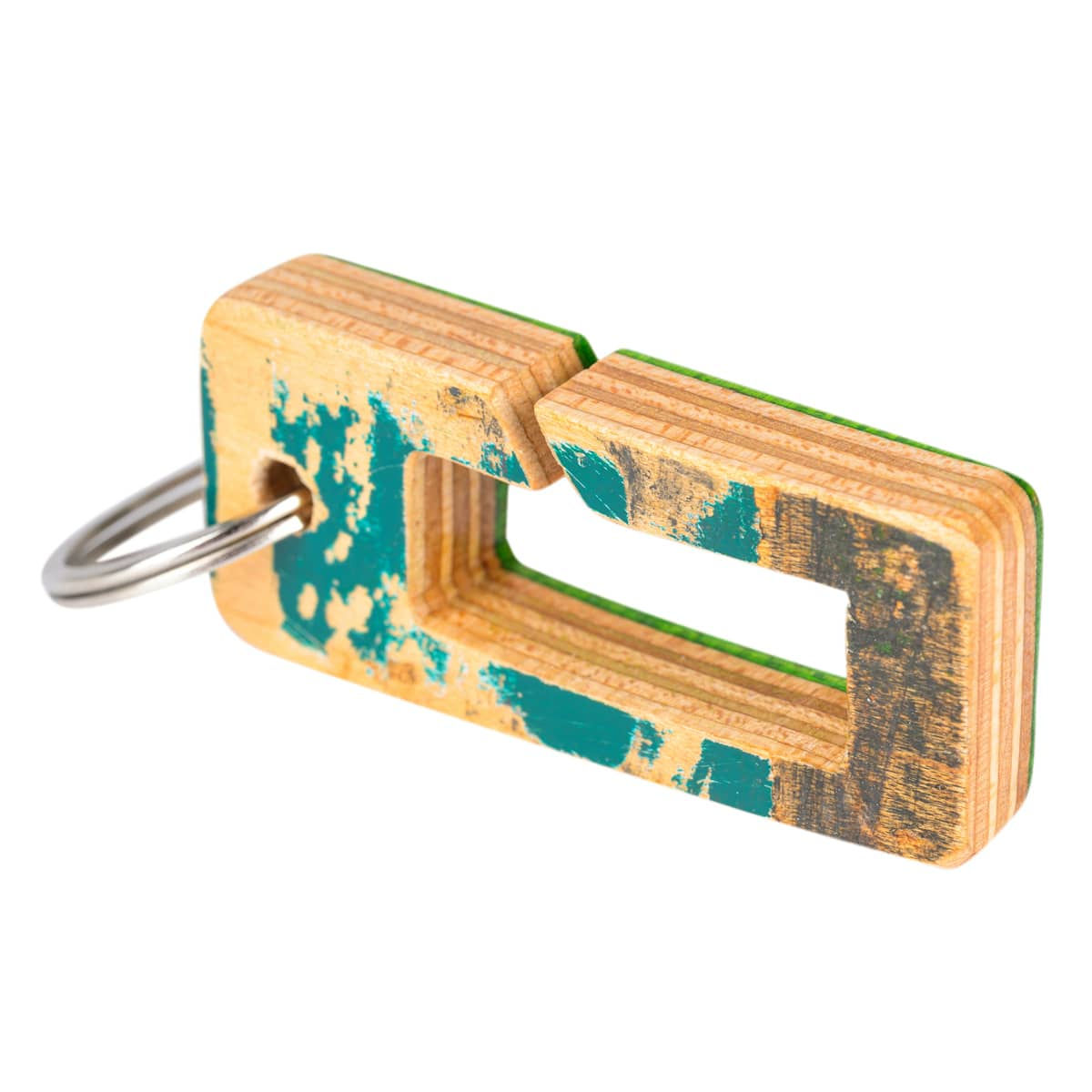 DeckLoop Recycled Skateboard Belt-Hook Keyring