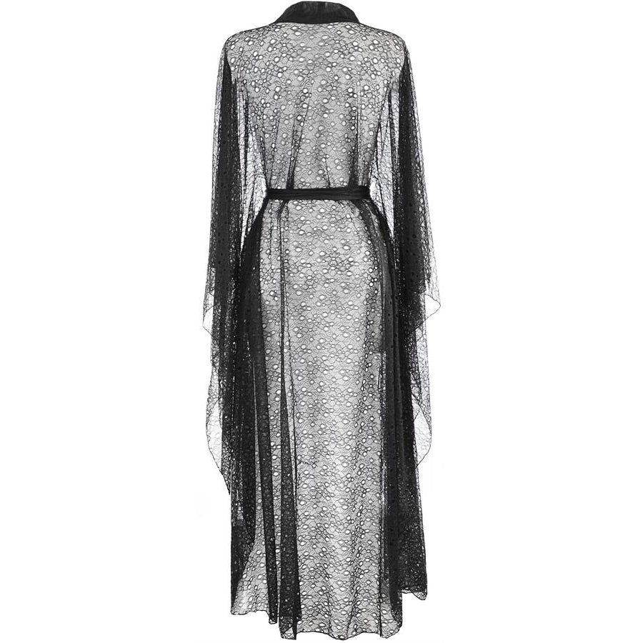 Thumbnail: Sexy Sheer Lace Robe Axami Black Panther