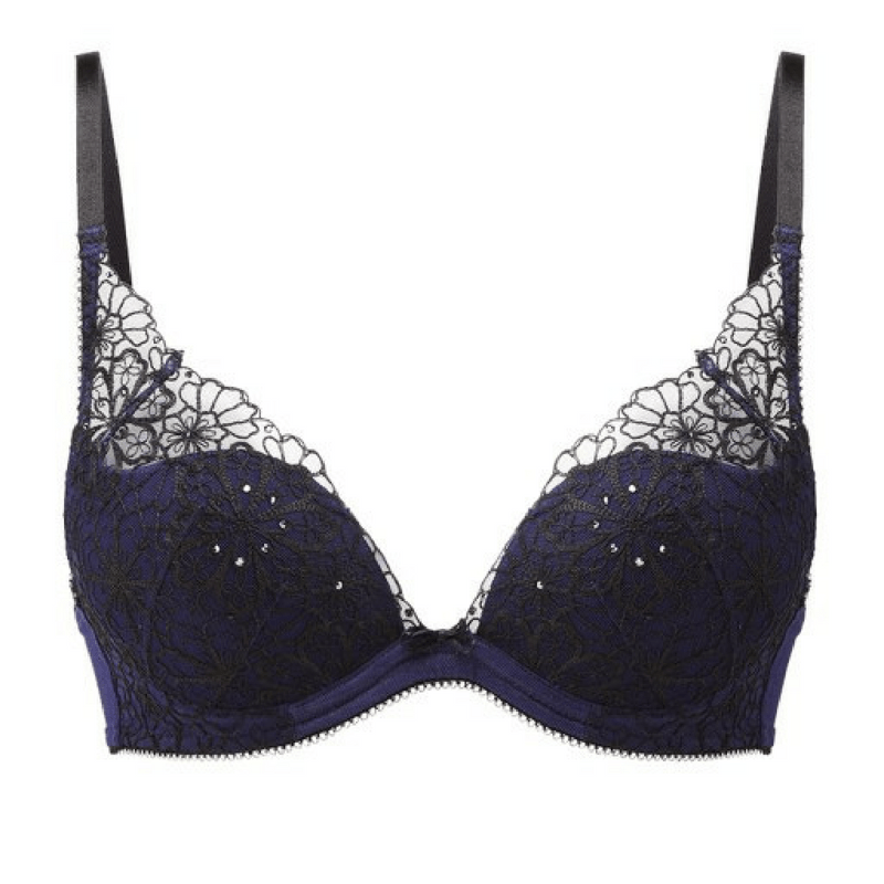 Thumbnail: Gossard Graphic Floral Padded Plunge Bra