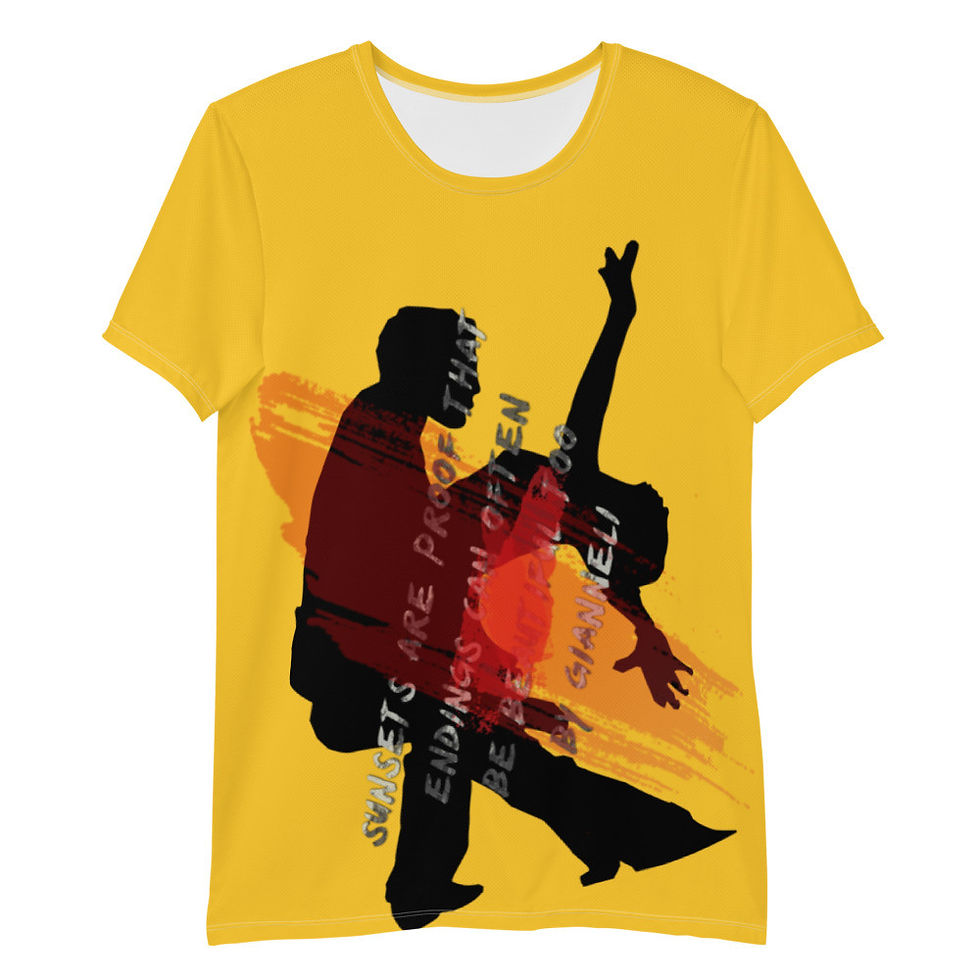 Thumbnail: Gianneli Sunsets Men's Athletic T-shirt