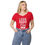 Thumbnail: LOOK GOOD Women’s Fitted V-neck T-shirt by Gianneli