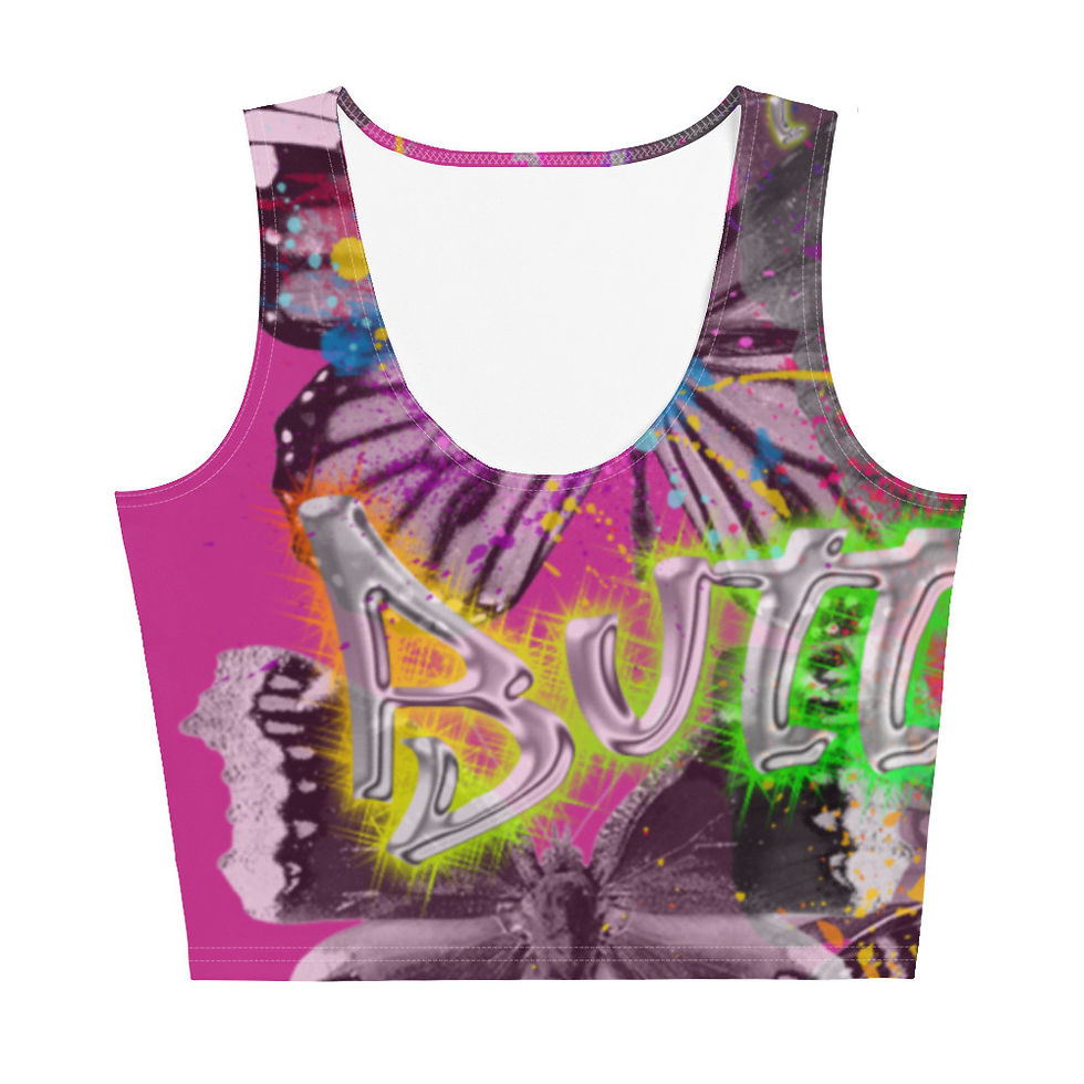 Thumbnail: Gianneli Butterfly Effect Crop Top