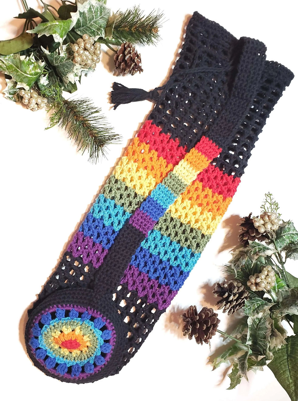 Thumbnail: Black Chakra Yoga Mat Bag