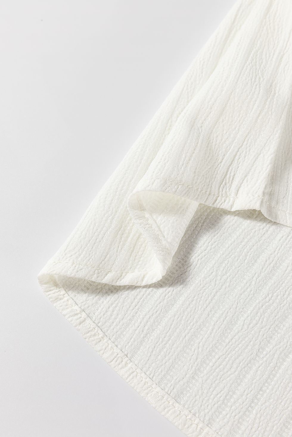 Thumbnail: Ramila Textured Colorblock Elegant Blouse