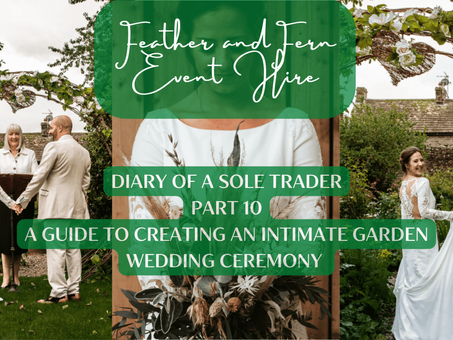 A Guide to Creating an Intimate Garden Wedding Ceremony