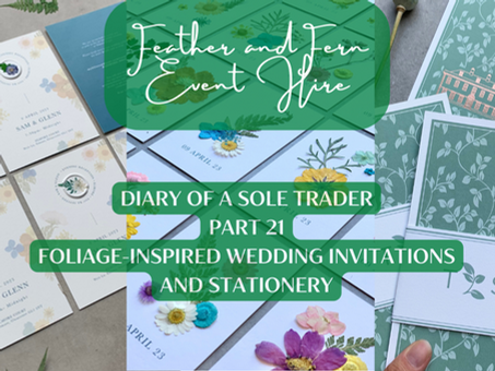 Foliage-inspired Wedding Invitations and Stationery