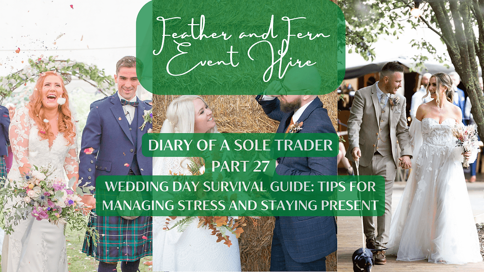 Wedding Day Survival Guide Tips for Managing Stress and Staying Present