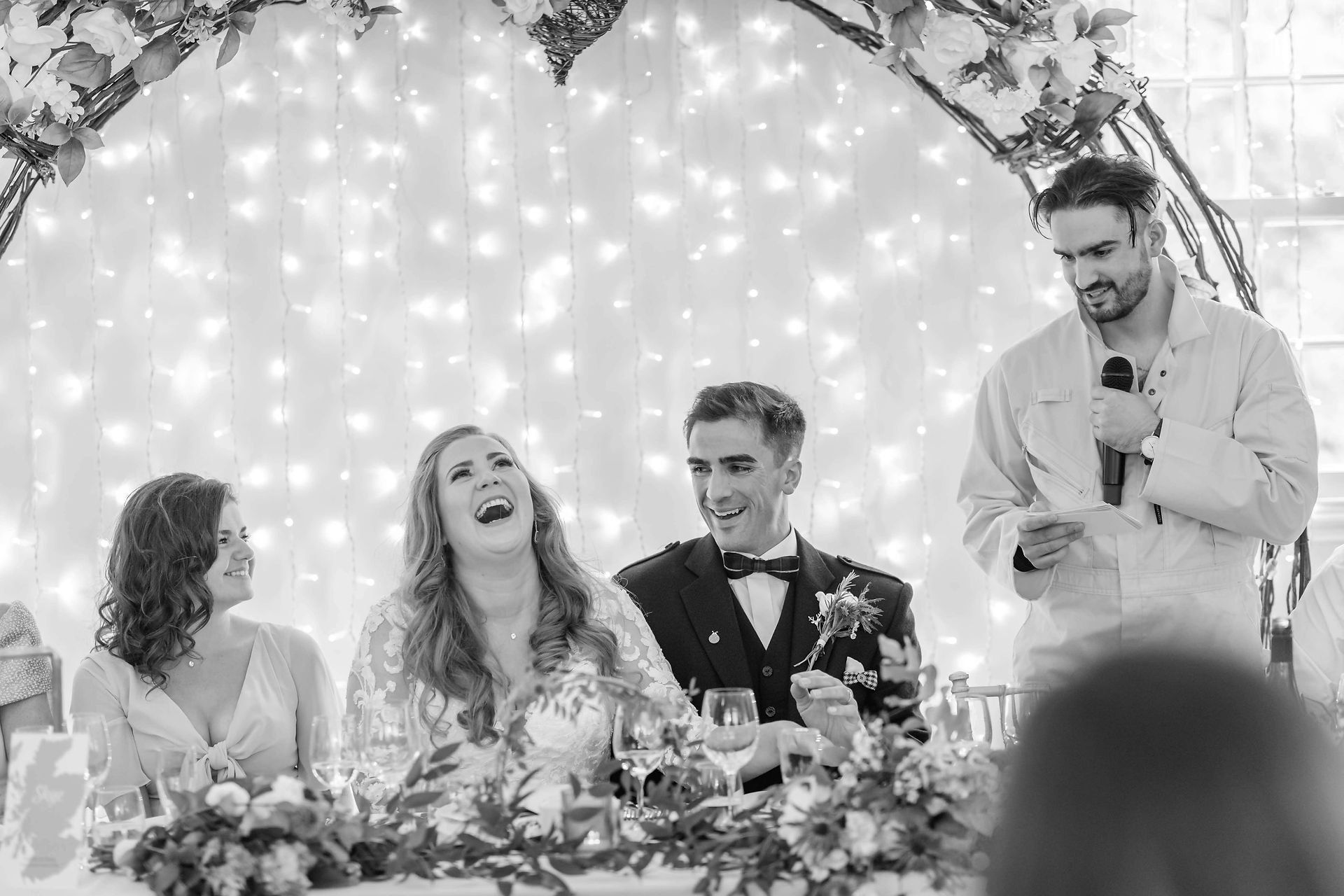 Newhall Estate Wedding Reception Decor