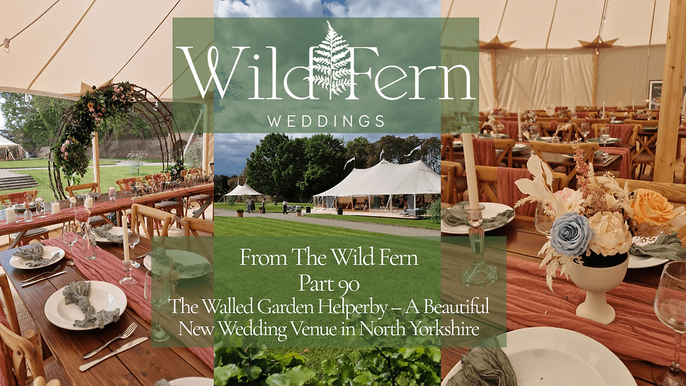 The Walled Garden Helperby – A Beautiful New Wedding Venue in North Yorkshire