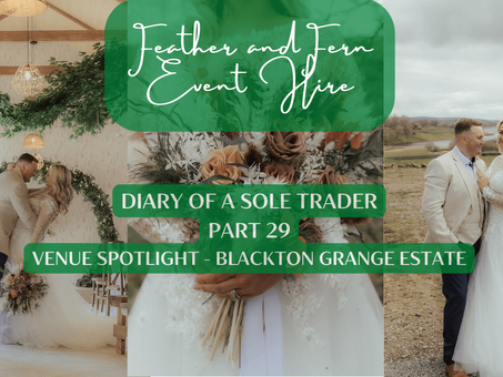 Venue Spotlight - Weddings at Blackton Grange Estate: The Perfect DIY Wedding Venue