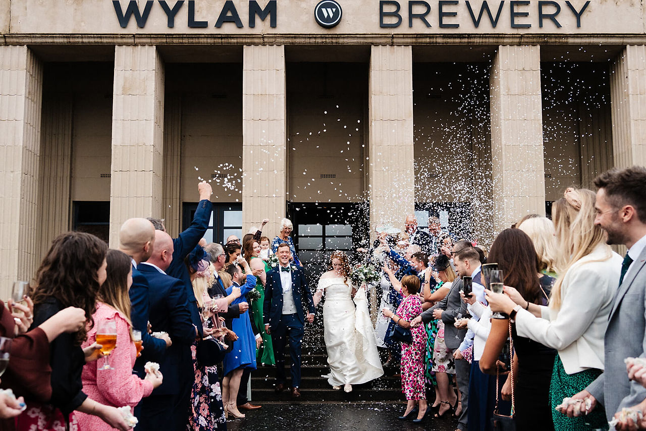 A wedding at Wylam Brewery In Newcastle