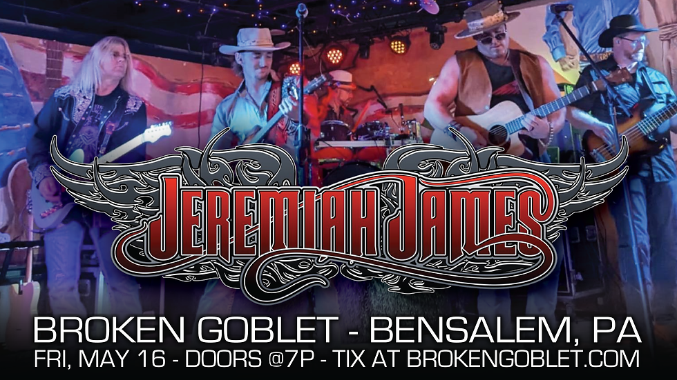 A Night of Country Rock with Jeremiah James