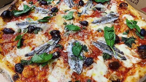 Puttanesca Margherita Pizza