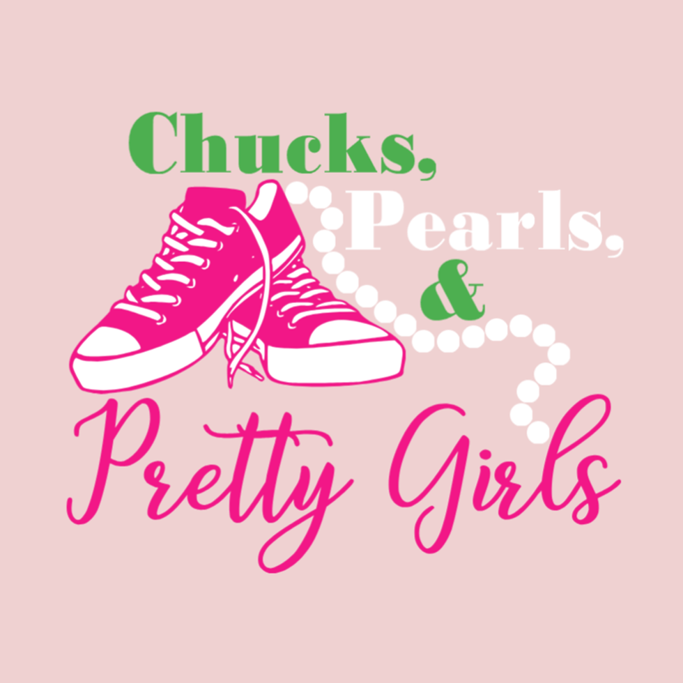 Thumbnail: Chucks, Pearls, & Pretty Girls Shirt
