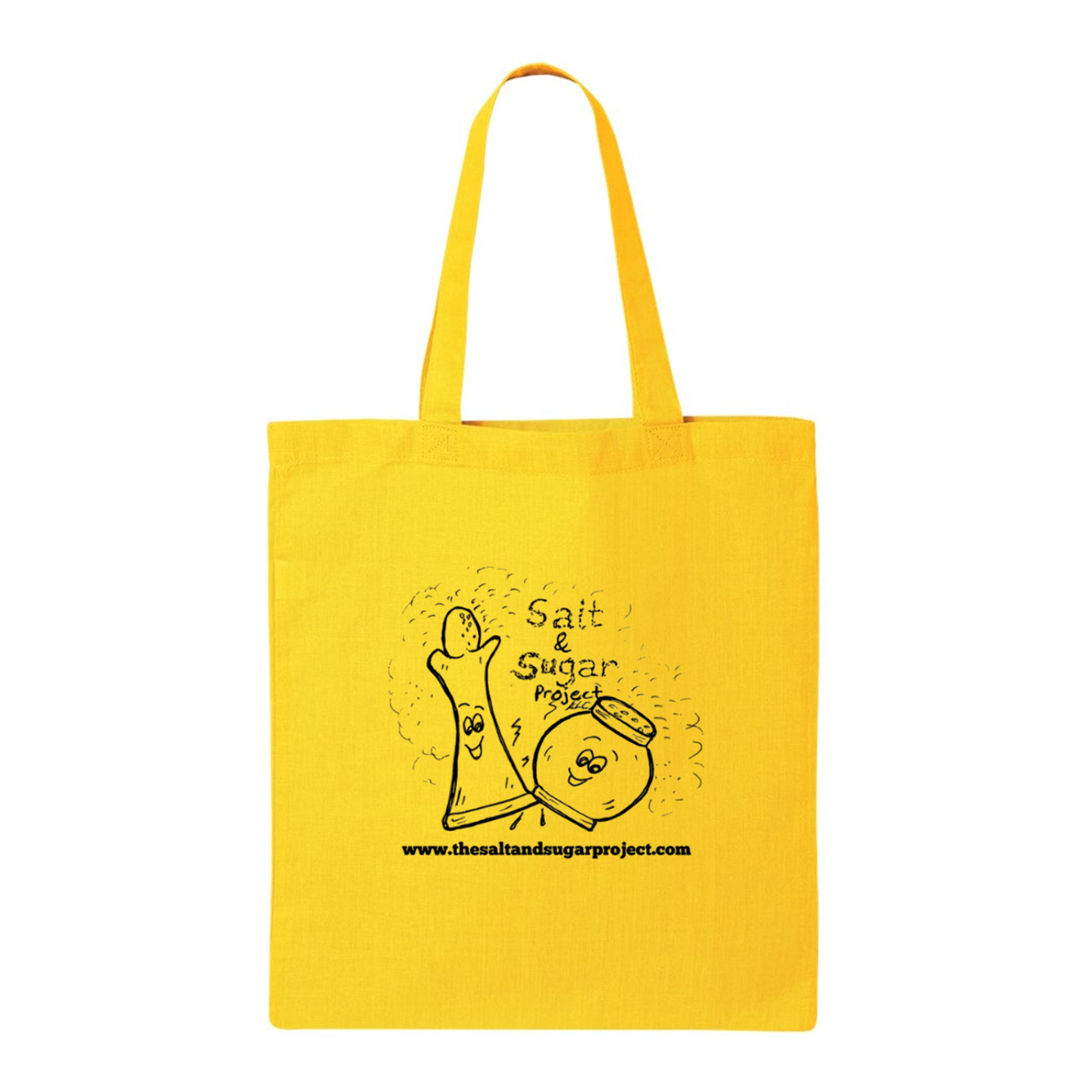 Salt and Sugar Project Canvas Tote Bag