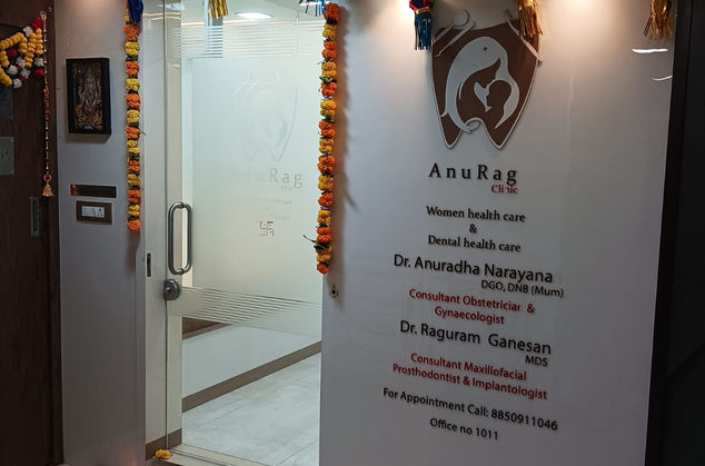 Entrance of AnuRag Women Health Care clinic in Chembur, Mumbai