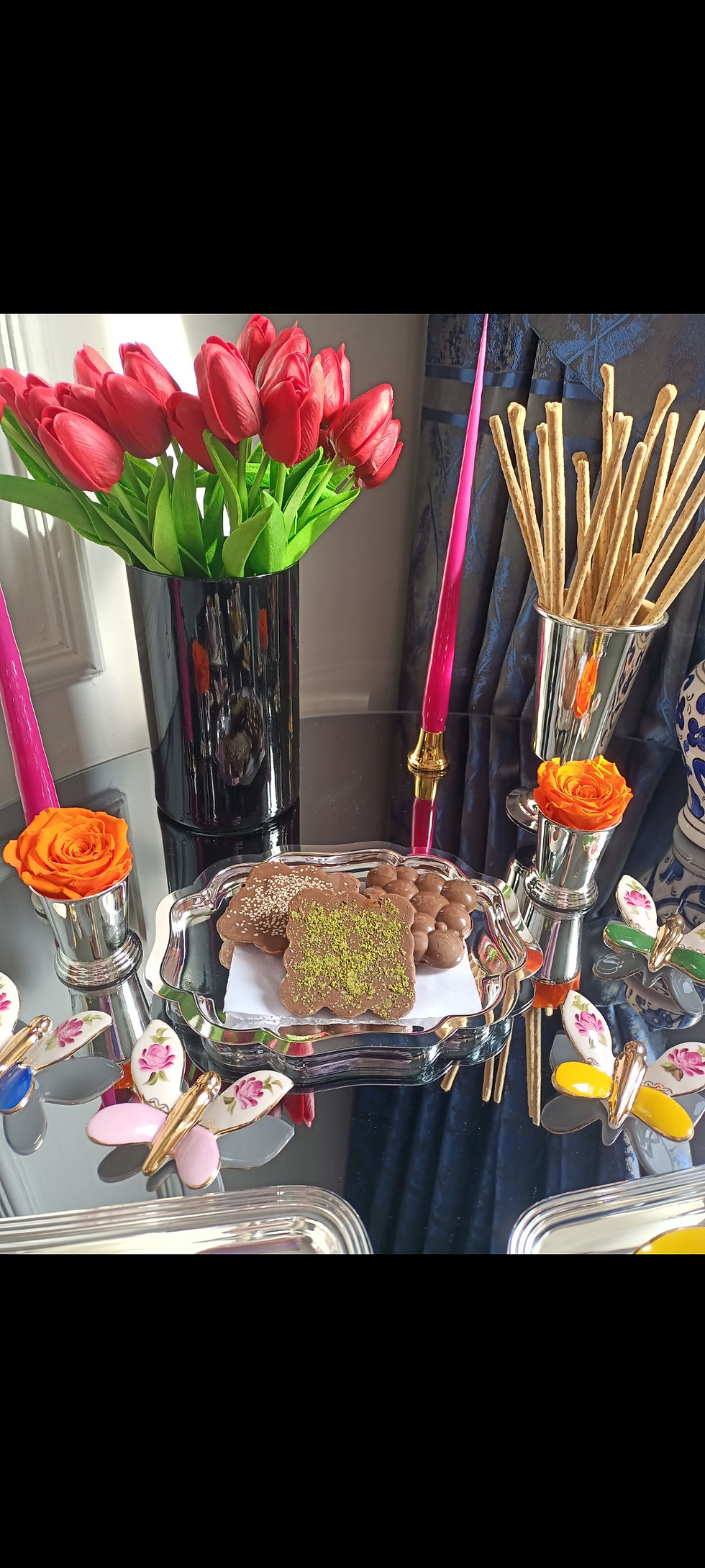 الصورة المصغرة: GÜMÜŞ ÇİÇEK MODEL TEPSİ