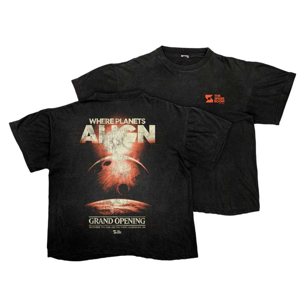SR red planet shirt
