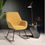 תמונה ממוזערת: BURKS YELLOW - כורסת נדנדה