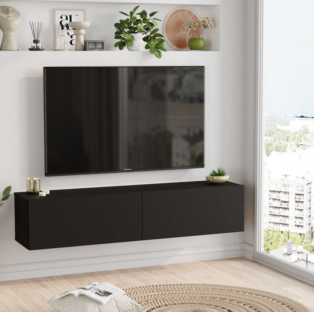 תמונה ממוזערת: ARISTO FR10-LB -שחור - מזנון טלוויזיה צף