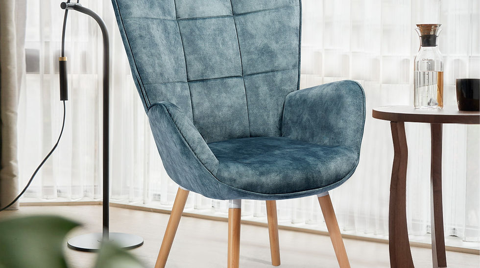 תמונה ממוזערת: BOGDAN BLUE – כורסה מעוצבת
