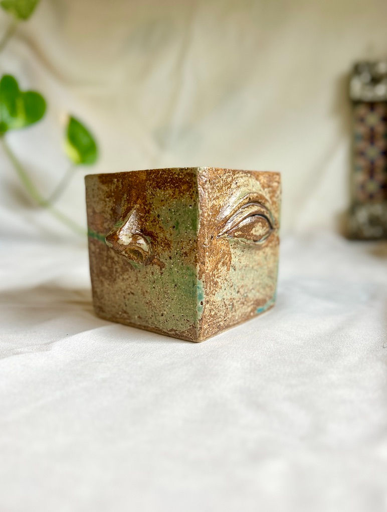 Thumbnail: Earthy Cubist Planter