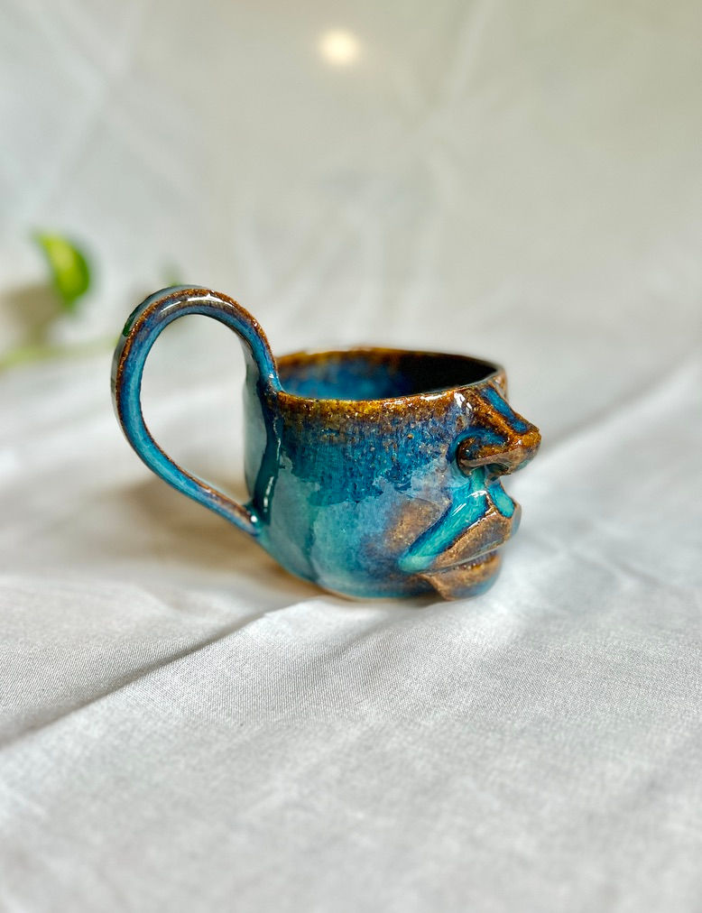 Thumbnail: Turquoise Lips Cup