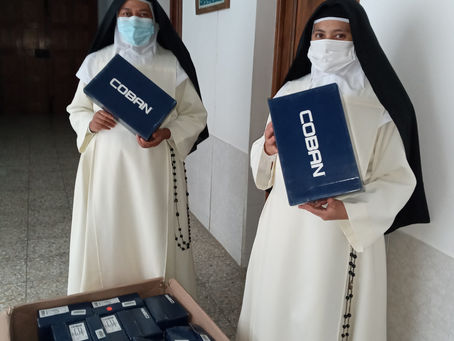 Donación de Calzado a Asociación Monjas Trinitaria de Clausura de la Santísima Trinidad