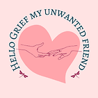Hello Grief my unwanted friend blue.png
