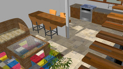 cocina,comedor y sala