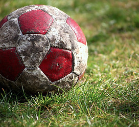 Old Fashioned Soccer Ball