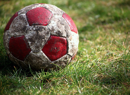 Old Fashioned Soccer Ball