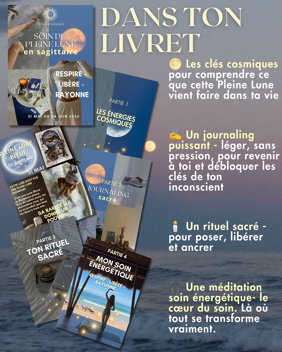 Miniature : Soin Pleine Lune Bleue en Sagittaire