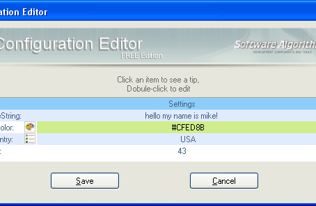 Configuration Editor Crack Free Download For PC [Latest 2022]