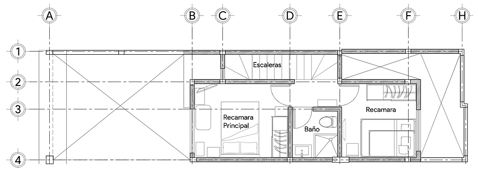 Planta Alta (nivel 2) Proyecto de Ampliación