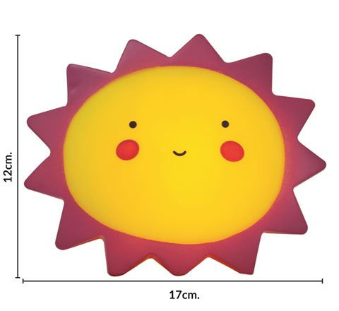 Miniatura: Lámpara infantil - sol - veladora