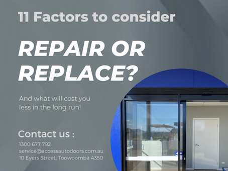 REPAIR OR REPLACE? 11 FACTORS TO CONSIDER!