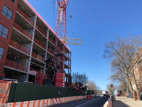 Precast Architectural Panels Installation at PS 077X