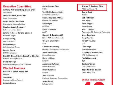 National Building Museum 2021 Board of Trustees