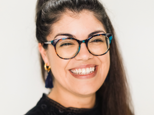 Photo of a woman smiling
